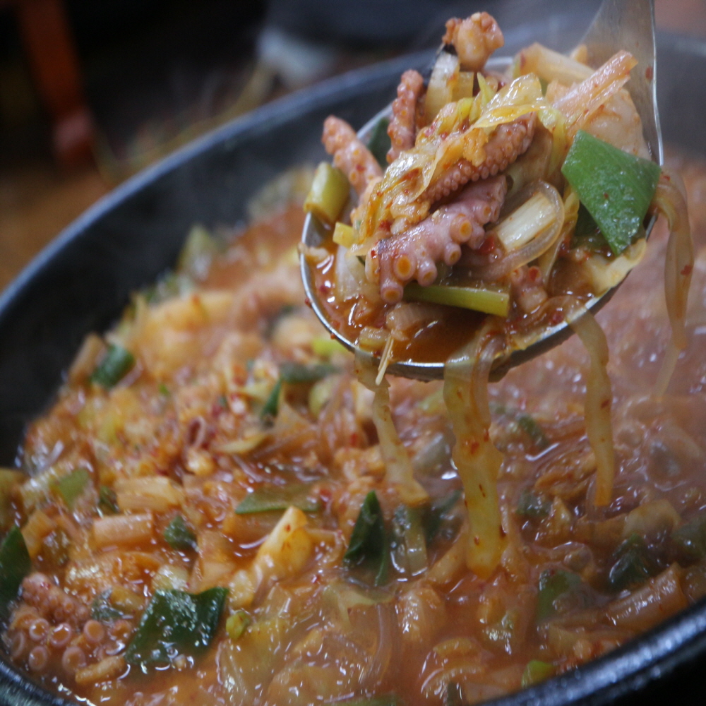 50년전통 원조 부산동래할매 명물 조방낙지 소문난 맛집 간편식 낙지볶음 밀키트 800g