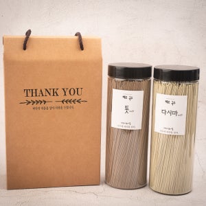 [국수 2종선물세트] 해조국수 2종세트 (다시마국수800g / 톳국수800g)