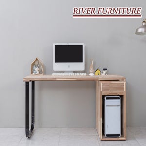 리버퍼니쳐 마쵸 아카시아원목 1인용 본체수납 1200책상