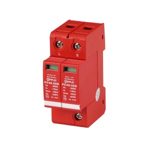 CE 인증품 PC40-85DC 태양광용 서지보호기 인버터 낙뢰보호 설치용 레일,찬넬 지급