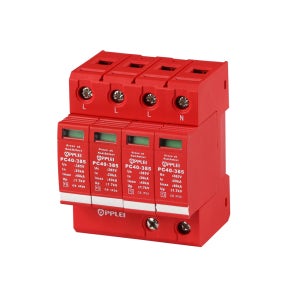 [서지보호기]PC40-385(4P)전원용,CE 인증제품, DIN Rail 타입, 낙뢰보호기