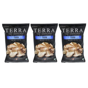 테라칩 141g 3봉 타로 TERRA Taro Vegetable Chips with Sea Salt, 5 oz.