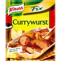 Knorr Fix for Currywurst Sauce 크노르 커리부어스트 소스 4팩