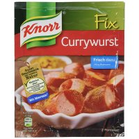 Knorr Fix for Currywurst Sauce 크노르 커리부어스트 소스 10팩