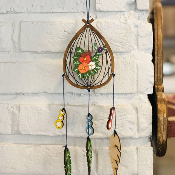 꽃덩쿨 드림캐쳐 만들기 DIY 우드공예 수업교구