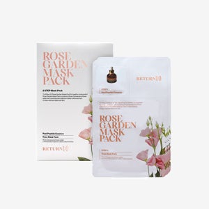 리턴10 2 STEP 로즈 리프팅 마스크팩 / 2단계로 강력한 리프팅과 수분충전