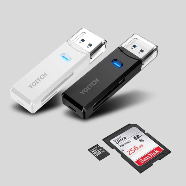 USB 3.0 블랙박스 SD 멀티 카드 리더기 YG-CR300