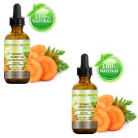 Botanical Beauty Carrot Oil Organic 보테니컬 뷰티 오가닉 캐럿 오일 0.5oz(15ml) 2팩