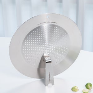 쉐프윈 316 스텐 후라이팬뚜껑덮개 냄비뚜껑커버 멀티뚜껑 기름방지망