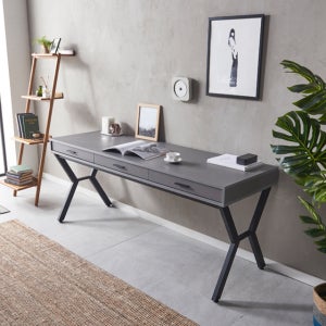 샤인 1600 다용도 멀티 철제 수납형 서랍 책상