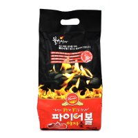 J0165/ (0204) 파이어볼 야자숯 번개탄 2kg 바베큐숯 구이용 캠핑숯