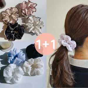 곱창머리끈 곱창밴드 미니 벨벳 스크런치 헤어슈슈