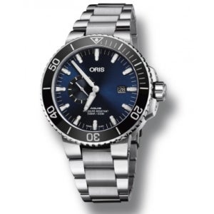 오리스 아퀴스 스몰 세컨드 데이트 743 7733 4135 메탈시계 백화점AS