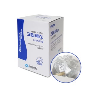 크리넥스 플러스 손소독제 500ml X 6팩 1박스 56054