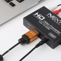 NEXT-2423VHC/VGA to HDMI 변환 컨버터/사운드지원