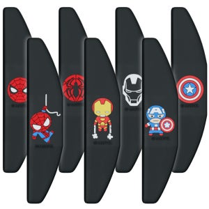 생활더하기 마블히어로 자동차도어가드 문콕방지 슬림 도어가드4P