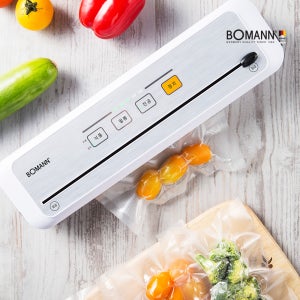 보만 가정용 초간편 미니 진공 밀봉 포장기 올인원 음식 압축기 컷팅기능포함 VS6110G