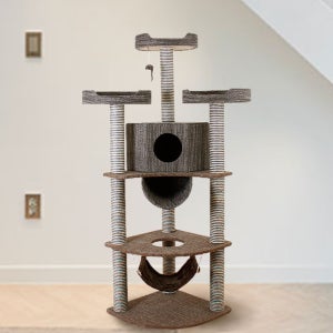 고양이 캣폴 벽캣타워 캣휠 캣네스트