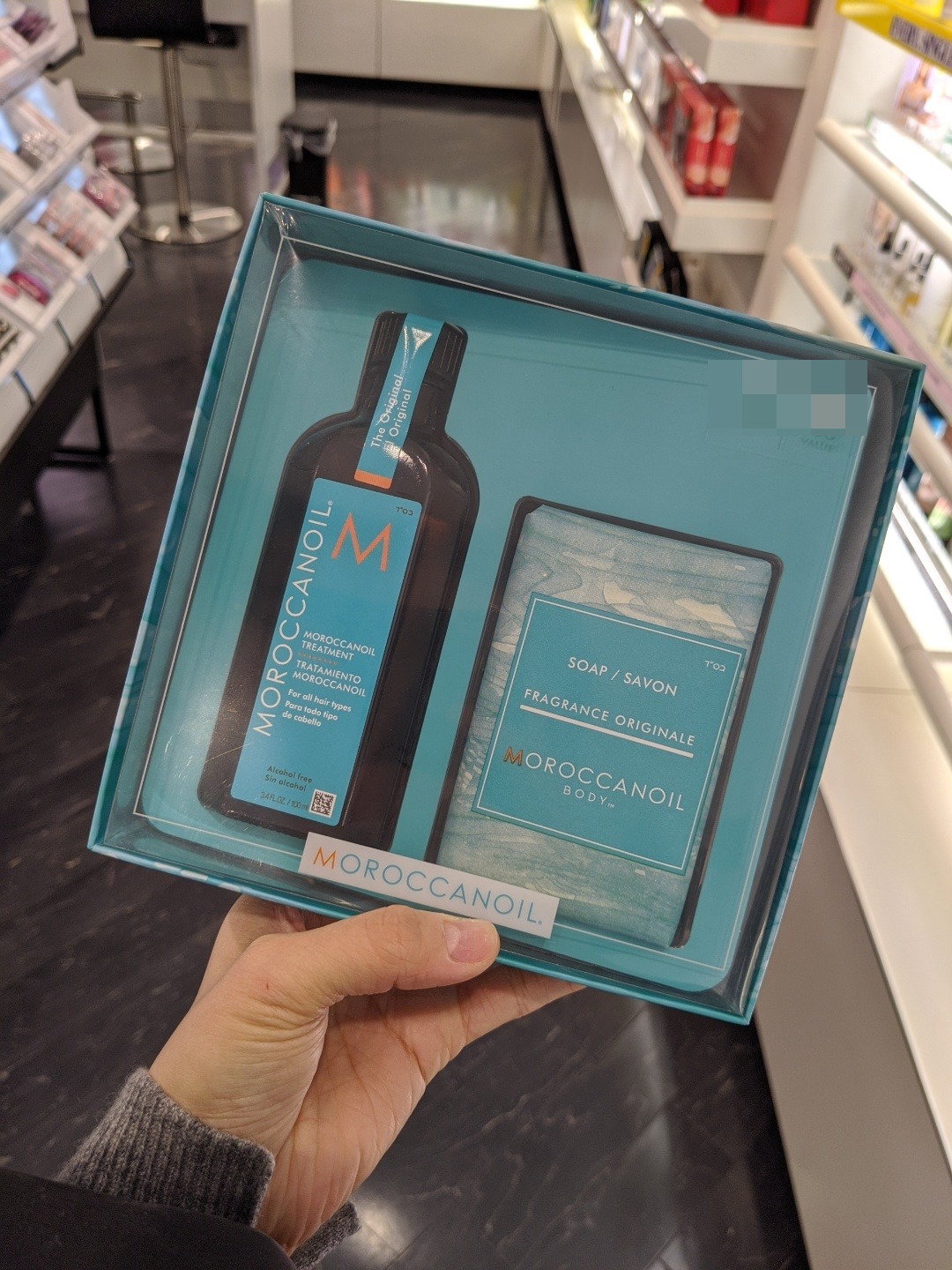 모로칸오일 <b>클렌즈</b> + 스타일 듀오 300ml (바디비누, 헤어트리트먼트)