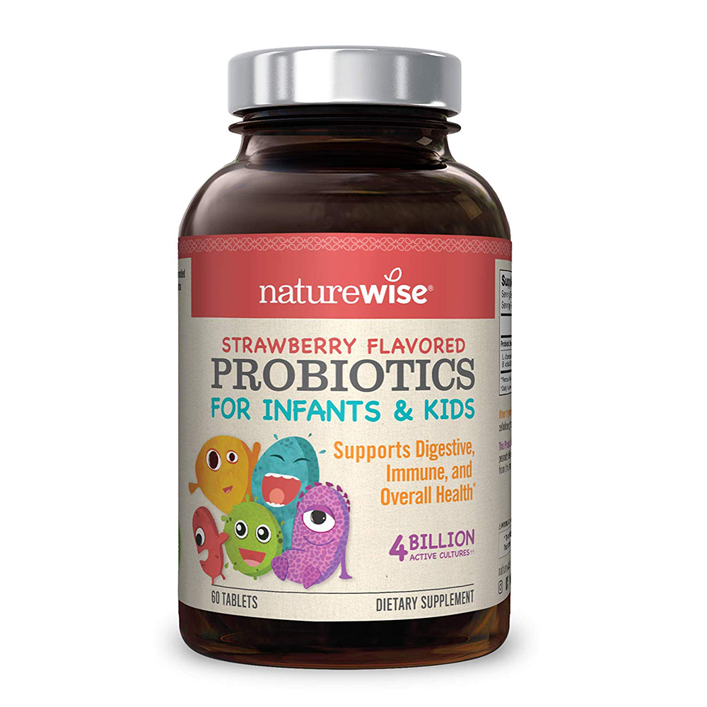 <b>네이처와이즈</b> 키즈 프로바이오틱 NatureWise Chewable Probiotics Kids 60정 2개
