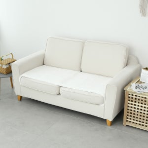 소파패드 양털 극세사 토퍼 논슬립 돌 소파커버 3인