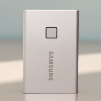 삼성 지문인식 외장 SSD T7 터치