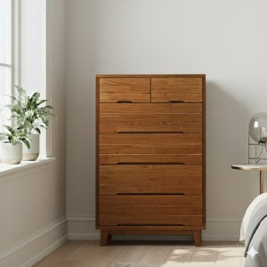 렉스 수납장 원목 5단 서랍장 원목 서랍장 옷서랍장 안방서랍장 단스