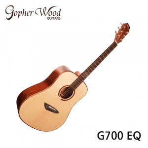 고퍼우드 Gopher Wood 통기타 G700 EQ 유광 올솔리드