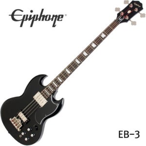 에피폰 베이스 SG EB-3 Ebony (EBG3EBCH1)