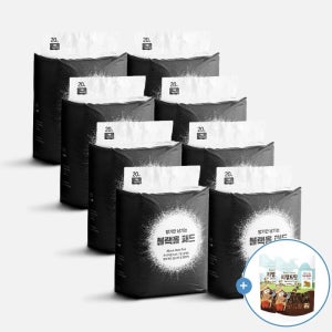 펫띵 블랙홀 강아지 배변패드 대형 XL사이즈 160매(8팩) + 냥심멍심 리얼트릿 한우 50g 2개 반려견 애견