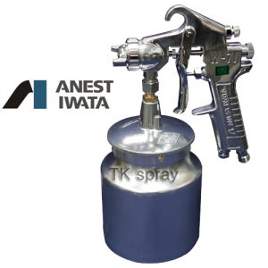 아네스트이와타 W-71 흡상식 스프레이건 범용스프레이건 베이스 후끼