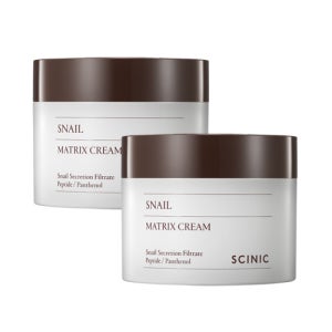 싸이닉 스네일 매트릭스 크림 120ml (1+1) 대용량 촉촉 탄탄 피부 주름개선