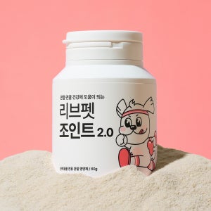 리브펫 조인트 고양이 강아지 관절 영양제 60g, 1개