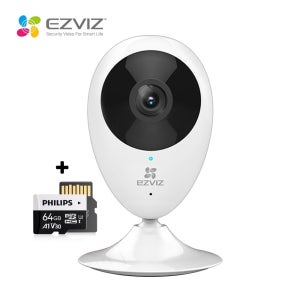 [+메모리64GB증]이지비즈 EZVIZ 신형 C2C cctv IP카메라무선cctv 베이비강아지캠 펫캠 홈캠