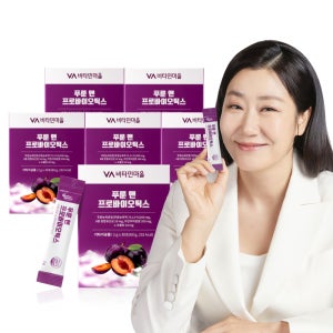 [6개월분] 비타민마을 퍼펙트바이오틱스 푸룬 앤 프로바이오틱스 유산균 푸룬주스 30포, 6개
