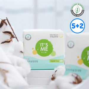 잇츠미 슬림 유기농 생리대 5+2