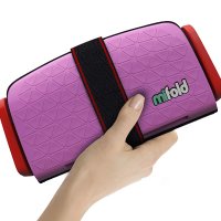 [마이폴드 포터블 부스터 카시트] mifold Grab-and-go car Booster seat, Perfect Pink [미국 정품, 관세 포함]