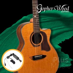 고퍼우드 K330RCE /국산 탑솔리드 GA바디 컷어웨이 픽업장착