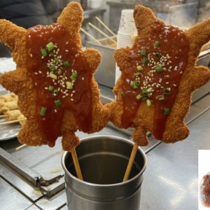 두레식품 피카츄 곰돌이 치킨까스 1kg