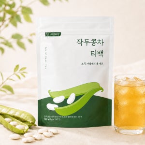 자연지인 국산 볶은 작두콩차 티백 100T