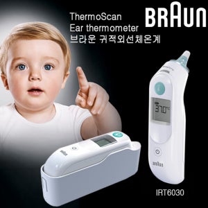 브라운 귀적외선체온계 IRT6030 (보관함+렌즈필터) 국내정품