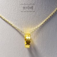 24k 순금 1.875g /3.75g 듀얼크라운 백일 돌목걸이 펜던트