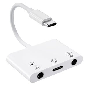 C타입 아이폰 이어폰 젠더 마이크 듀얼 젠더듣충