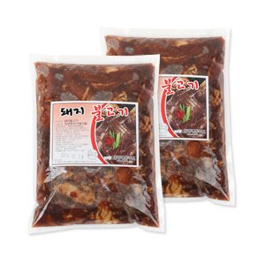 돼지불고기 1kg 2개