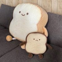 귀여운 토스트 식빵 인형 쿠션 베개 장난감 생일 선물
