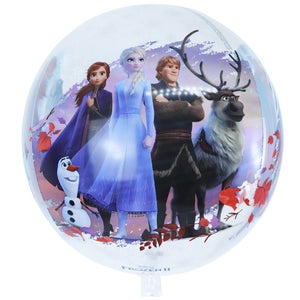 아나그램 오브풍선 겨울왕국2 엘사 안나 올라프 투명호일