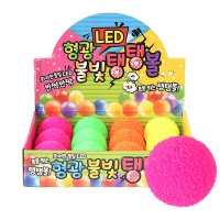 1천 LED 형광불빛 탱탱볼12p (야광볼 불요요 야광요요