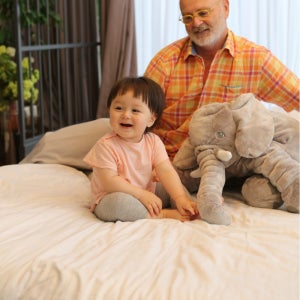 코끼리 애착인형 코비 (특대형,대형)