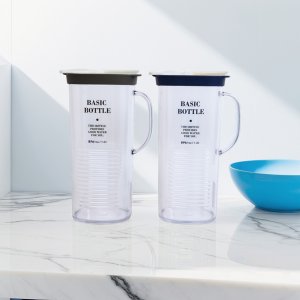 베이직 T 물병 (소) 1.2L 플라스틱 냉장고 물병 물통