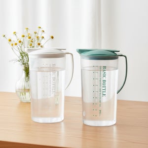 베이직 원터치 2.3L 플라스틱 냉장고 가정용 물병 물통